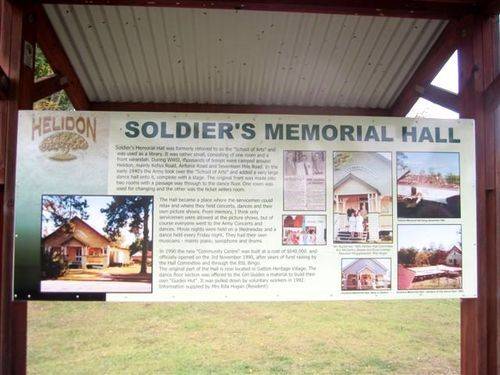 Soldiers Memorial Hall Info Board : 26-09-2012 Soldiers Memorial Hall Info Board : 26-09-2012