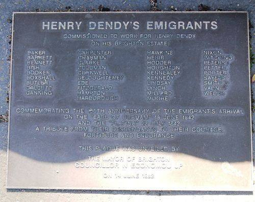 Henry Dendy Memorial Wall : 24-September-2012 Henry Dendy Memorial Wall : 24-September-2012