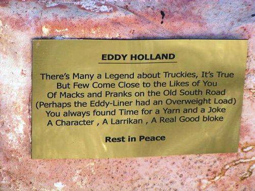 Holland Plaque