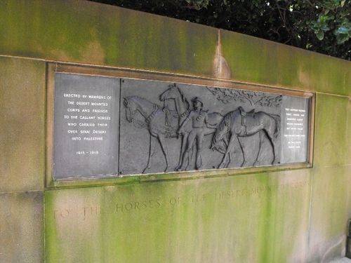 Horses of the Desert Mounted Corps Memorial