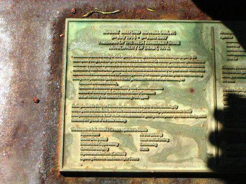 Howell Plaque