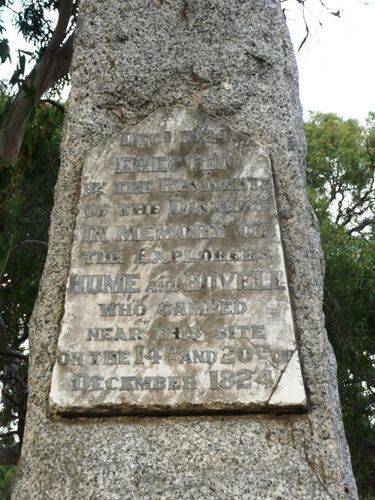 Hume & Hovell : 31-January-2013