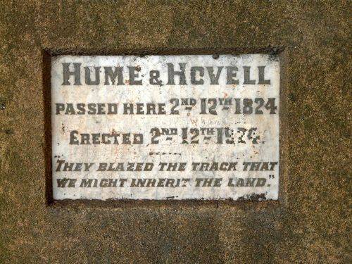 Hume & Hovell : 10-August-2011