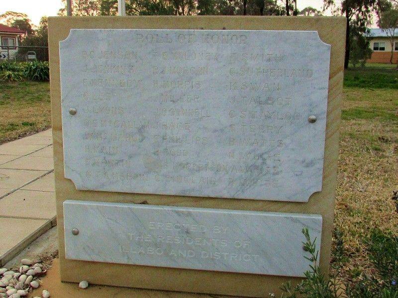 Honour Roll 2: 01-July-2015