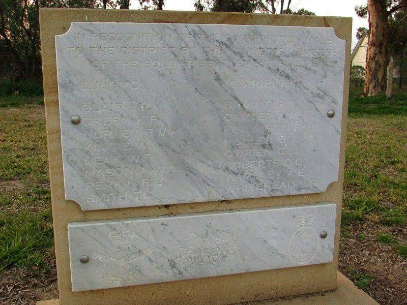 Soldier Settlement Plaque:01-July-2015