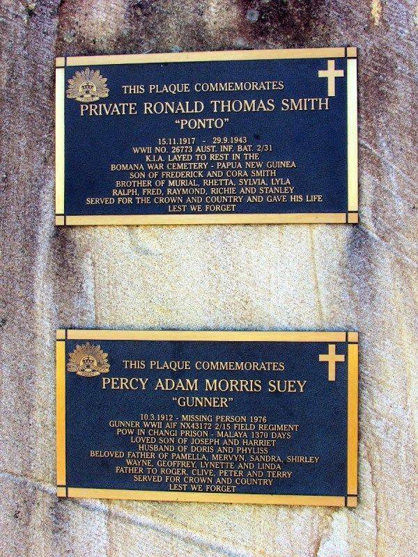 Smith & Suey Plaques :10-July-2016 Smith & Suey Plaques :10-July-2016