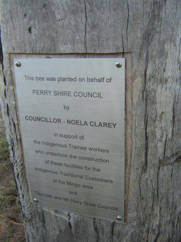 Indigenous Trainees Plaque : 