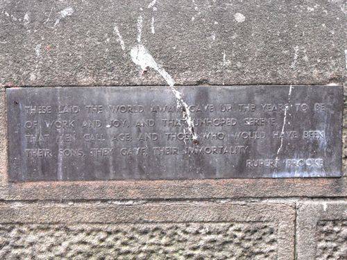 Inscription Verse Plaque
