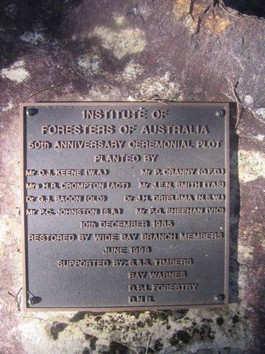 Institute of Foresters Plaque : 07-08-2013
