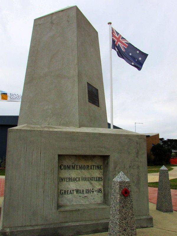 Inverloch War Memorial 3: 11-April-2015 Inverloch War Memorial 3: 11-April-2015