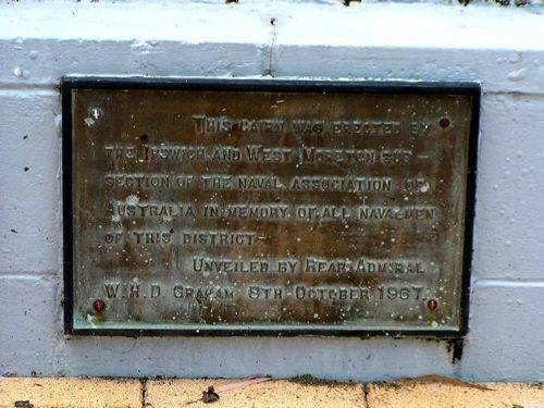 Ipswich Naval Cairn Inscription