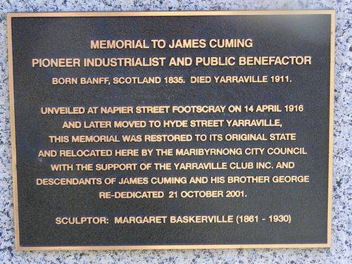James Cumig Memorial