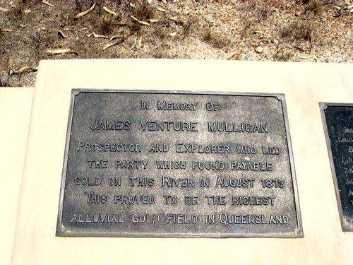 James Venture Mulligan Inscription Plaque