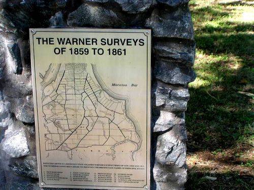 James Warner Survey Plaque