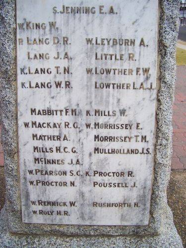 Jandowae War Memorial Jandowae War Memorial
