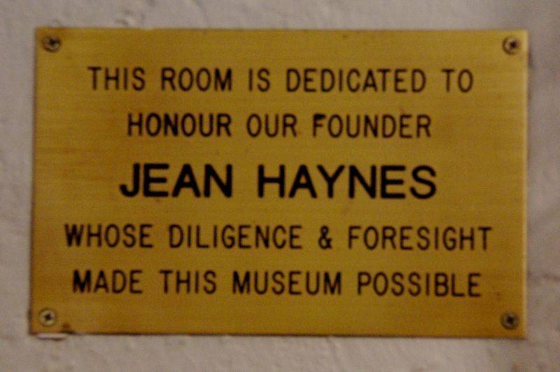Haynes Plaque : 03-August-2015