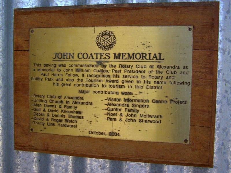 Plaque Inscription : 05-November-2014