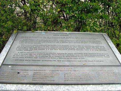 John Glover Inscription : 2007