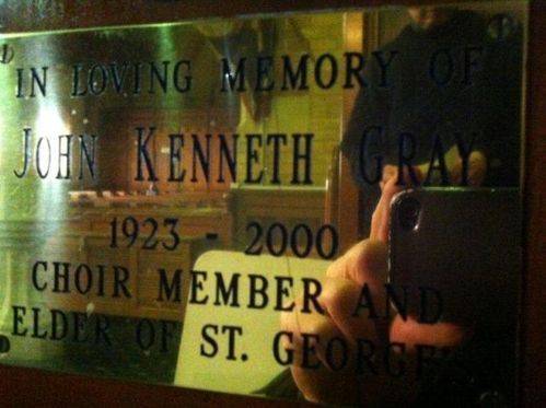 John Kenneth Gray : 12-July-2012 John Kenneth Gray : 12-July-2012