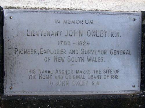 Oxley Plaque : 16-June-2014