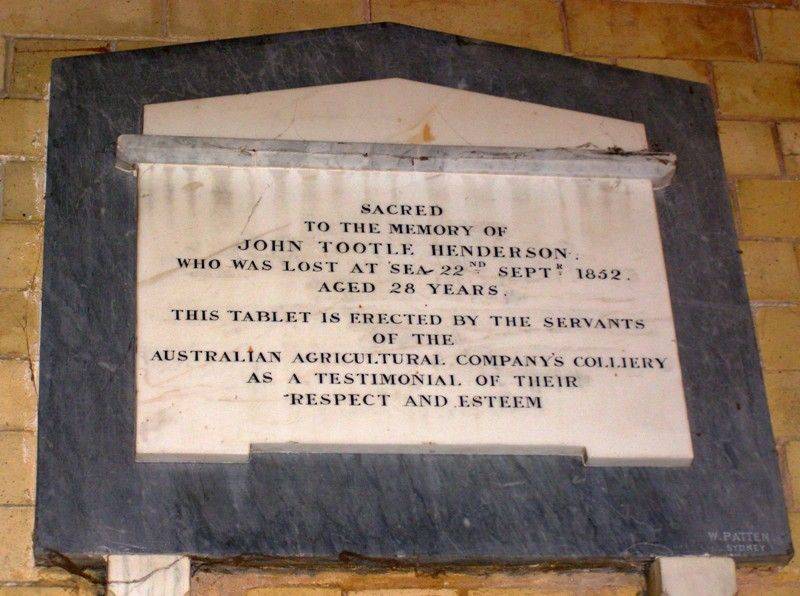 Henderson Memorial Tablet: 06-September-2014 Henderson Memorial Tablet: 06-September-2014