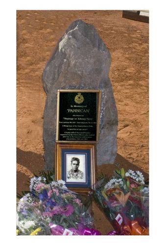 Johnny Grey (Pannican) Headstone / April 2013