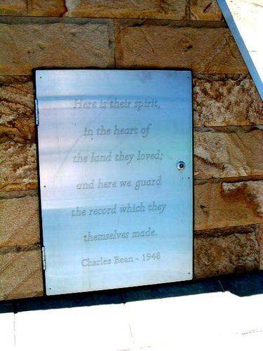 Julia Creek War Memorial Back Inscription