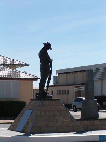 Julia Creek War Memorial Side View