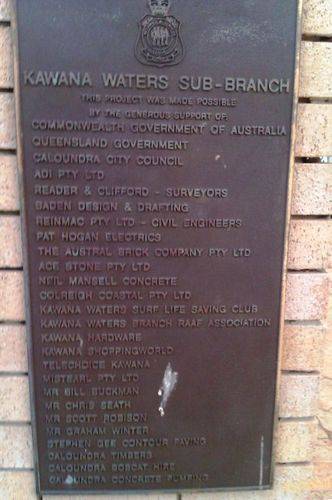 Returned Services League War Memorial : 01-January-2013 Returned Services League War Memorial : 01-January-2013