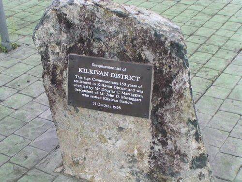 Kilkivan Sesquicentenary Plaque /  March 2013