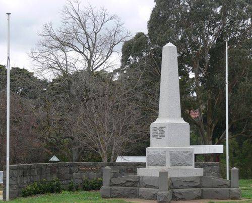 Kilmore War Memorial : 17-July-2012 Kilmore War Memorial : 17-July-2012