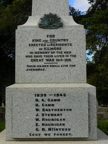 Kilmore War Memorial