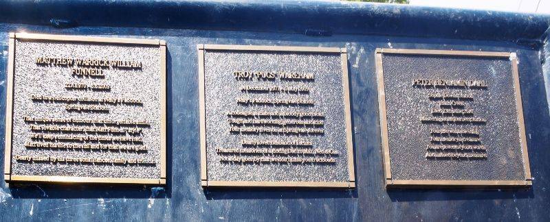 Memorial Plaques 4 : 10-June-2016