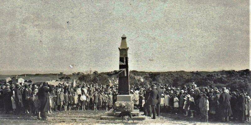 25-April-1922 : Unveiling 25-April-1922 : Unveiling