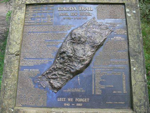 Kokoda Track Memorial Walkway : 09-December-2011 Kokoda Track Memorial Walkway : 09-December-2011