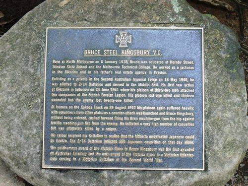 Kokoda Track Memorial Walkway : 09-December-2011 Kokoda Track Memorial Walkway : 09-December-2011