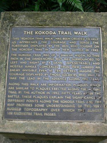 Kokoda Track Memorial Walkway : 09-December-2011 Kokoda Track Memorial Walkway : 09-December-2011