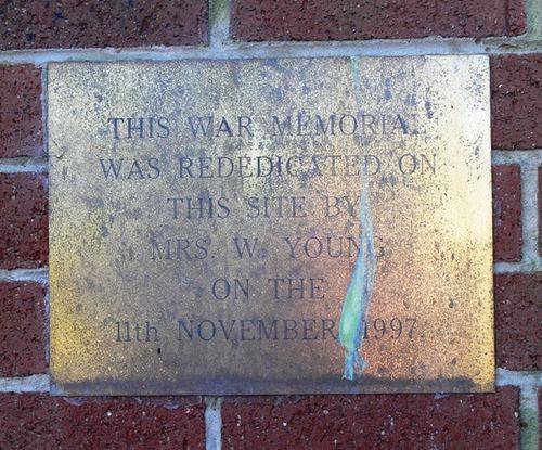 Koo Wee Rup Memorial Wall : 09-June-2012