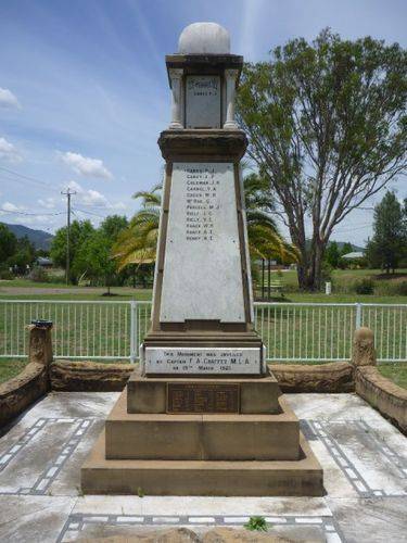 Kootingal War Memorial : 08-December-2012