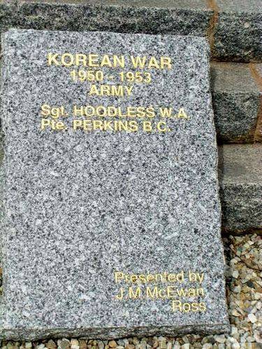 Korean War Tablet : 2007 Korean War Tablet : 2007