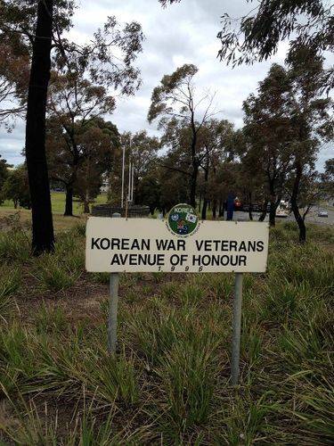 Korean Avenue of Honour : October 2013 Korean Avenue of Honour : October 2013