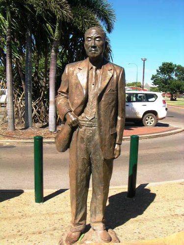 Kurabiyashi Statue Cultured Pearl Memorial