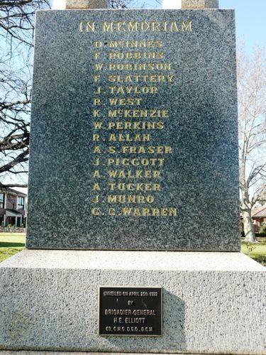 Kyabram War Memorial : 21-July-2012