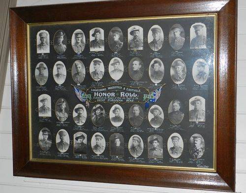 Laanecoorie, Woodstock & Eastville District Honour Roll : 01-June-2013 Laanecoorie, Woodstock & Eastville District Honour Roll : 01-June-2013