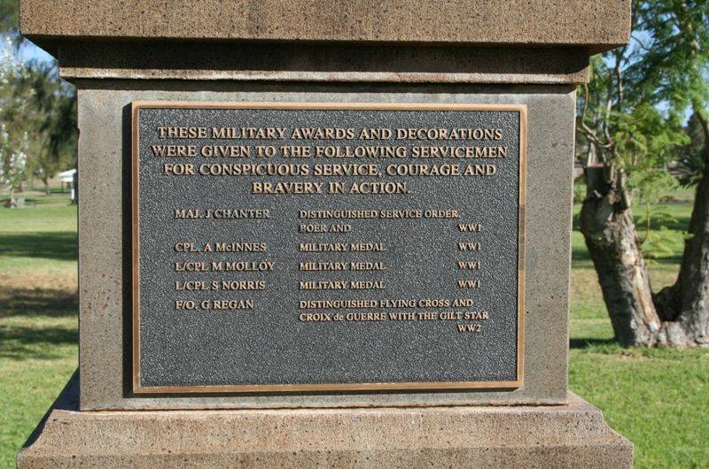 Military Awards Plaque : 06-march-2015