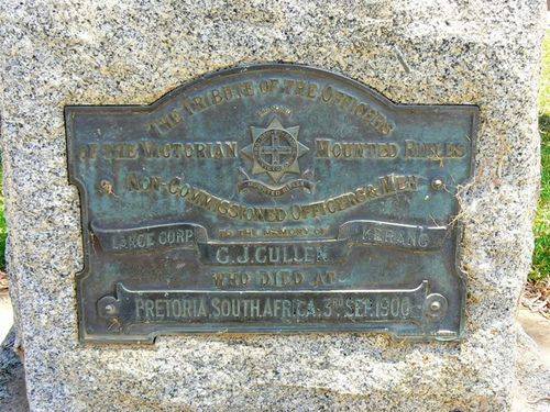 Lance-Corporal G. J. Cullen : 28-December-2010