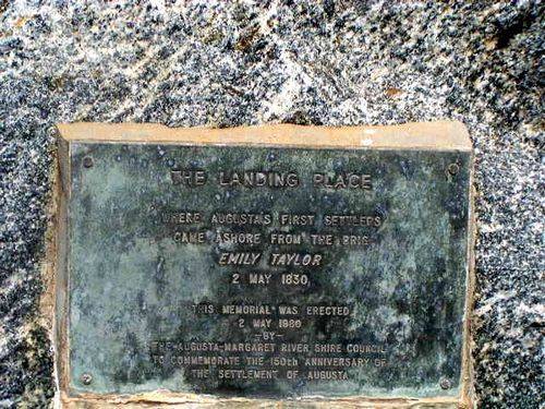 Landing Place Inscription