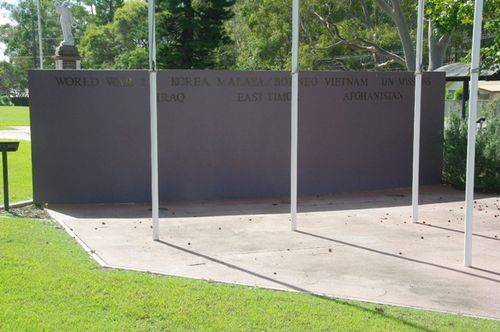 Laurieton Memorial Wall 2 : June 2014 Laurieton Memorial Wall 2 : June 2014