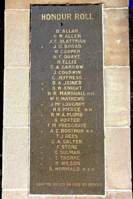 Lawson War Memorial Lawson War Memorial