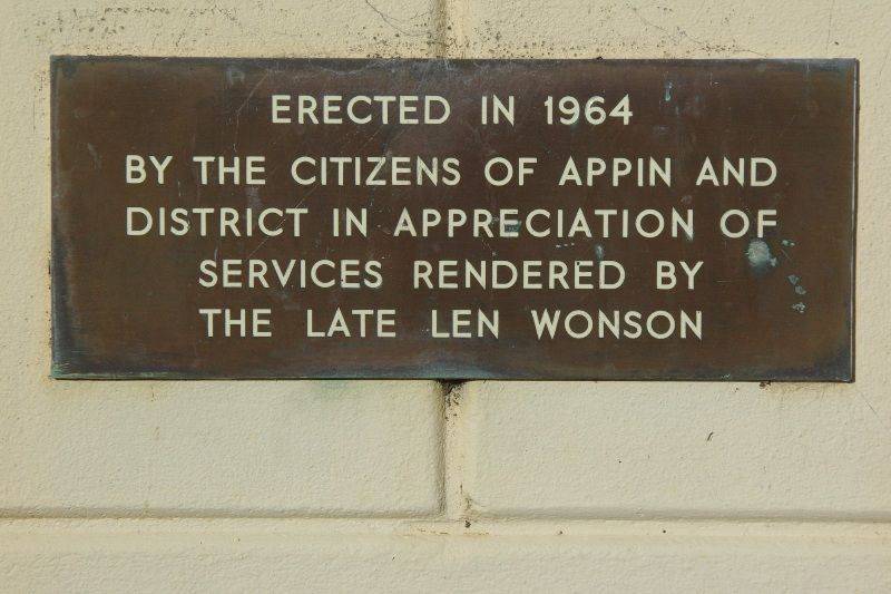 Plaque Inscription:20-July-2015